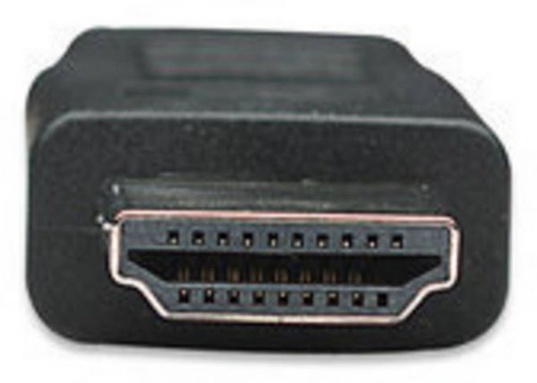 Produktbild: Manhattan HDMI Anschlusskabel HDMI-A Stecker, HDMI-A Stecker 10.00 m Schwarz 322539-CG 4K UHD HDMI-Kabel