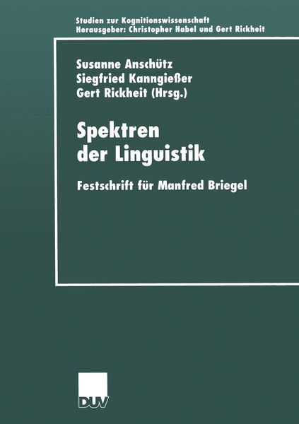 Produktbild: Spektren der Linguistik