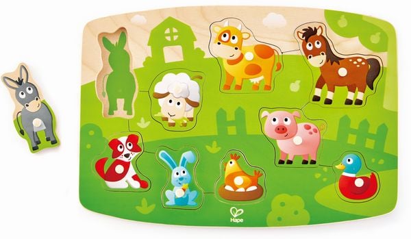 Produktbild: Hape Bauernhofpuzzle (Kinderpuzzle)