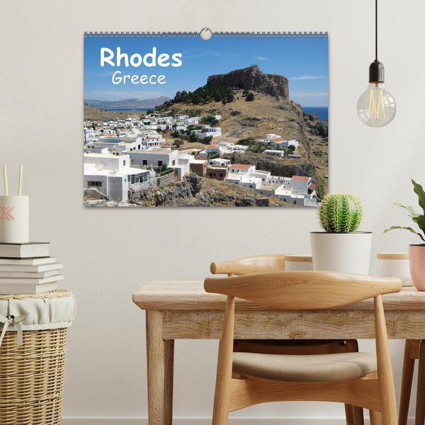 Produktbild: Rhodes - Greece (Wall Calendar 2026 DIN A3 landscape), CALVENDO 12 Month Wall Calendar