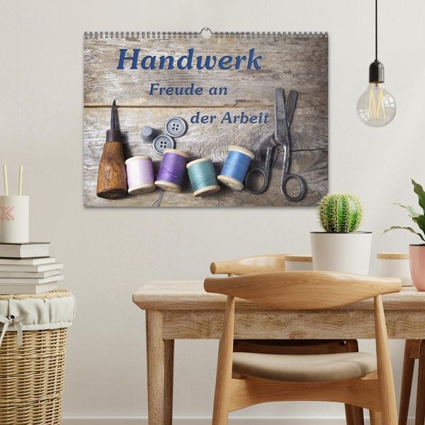 Produktbild: Handwerk &ndash; Freude an der Arbeit (Wandkalender 2026 DIN A3 quer), CALVENDO Monatskalender