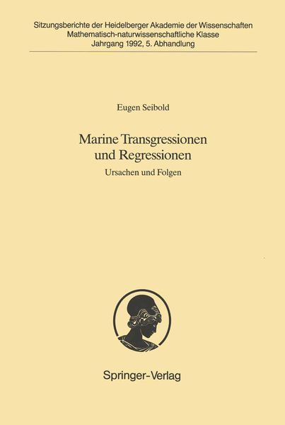 Produktbild: Marine Transgressionen und Regressionen