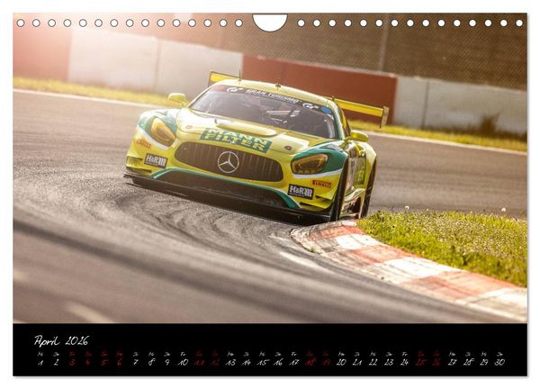 Produktbild: Emotions on Track - Langstreckenmeisterschaft am N&uuml;rburgring - GT3 (Wandkalender 2026 DIN A4 quer), CALVENDO Monatskalender