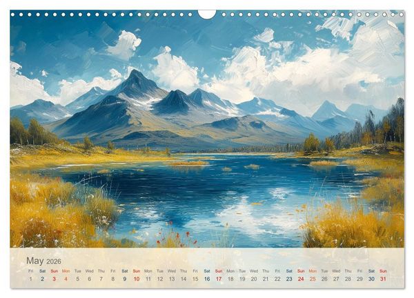 Produktbild: Impressions of landscape (Wall Calendar 2026 DIN A3 landscape), CALVENDO 12 Month Wall Calendar