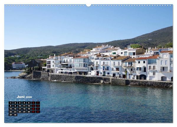 Produktbild: Cadaqu&eacute;s - Perle der Costa Brava (Wandkalender 2026 DIN A2 quer), CALVENDO Monatskalender