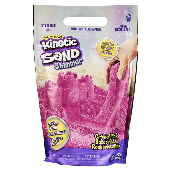 Produktbild: KNS Glitzer Sand Crystal Pink (907g)