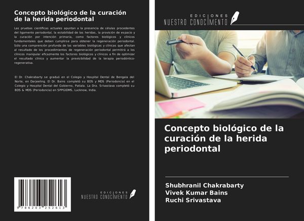 Produktbild: Concepto biol&oacute;gico de la curaci&oacute;n de la herida periodontal