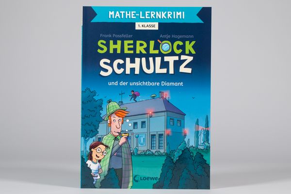 Produktbild: Mathe-Lernkrimi - Sherlock Schultz und der unsichtbare Diamant