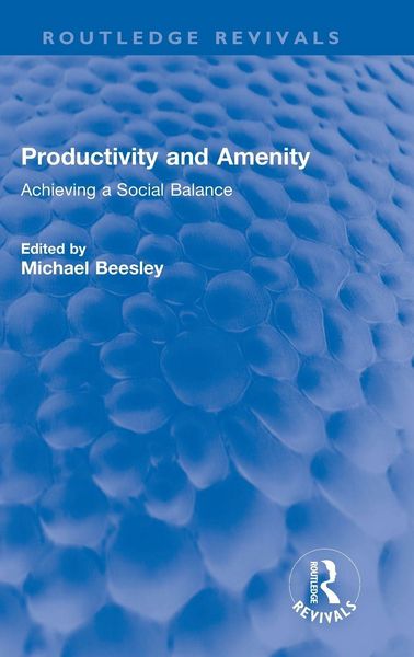 Produktbild: Productivity and Amenity
