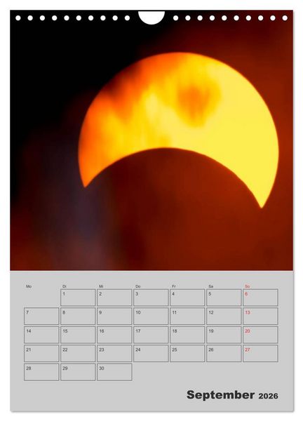 Produktbild: Wunderbares Universum (Wandkalender 2026 DIN A4 hoch), CALVENDO Monatskalender