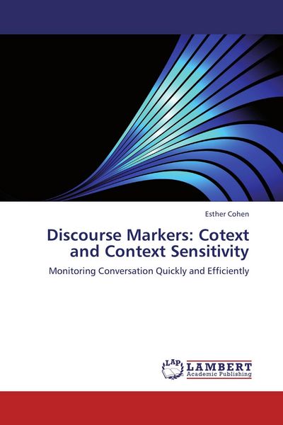Produktbild: Discourse Markers: Cotext and Context Sensitivity