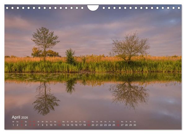 Produktbild: Deutschland Blicke in die Natur (Wandkalender 2026 DIN A4 quer), CALVENDO Monatskalender