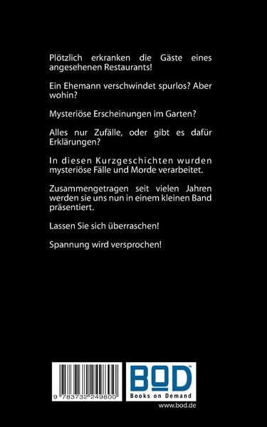 Produktbild: Mord und andere mystische Geschichten
