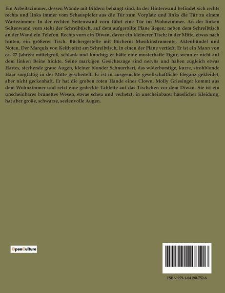 Produktbild: Der Marquis von Keith