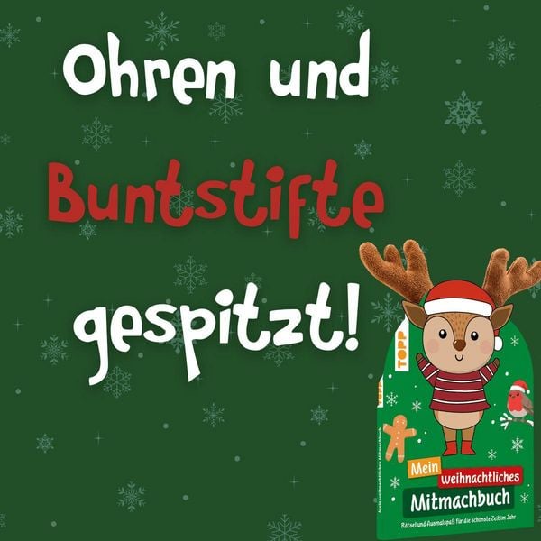 Produktbild: Mein weihnachtliches Mitmachbuch