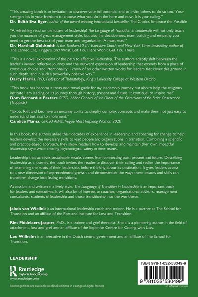 Produktbild: The Language of Transition in Leadership