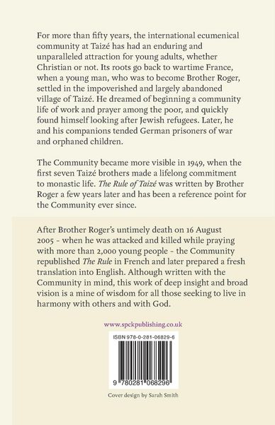 Produktbild: The Rule of Taize