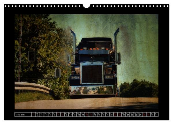 Produktbild: Kenworth W900 PHOTOART (Wandkalender 2026 DIN A3 quer), CALVENDO Monatskalender