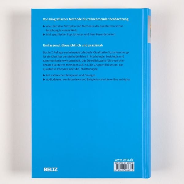 Produktbild: Qualitative Sozialforschung