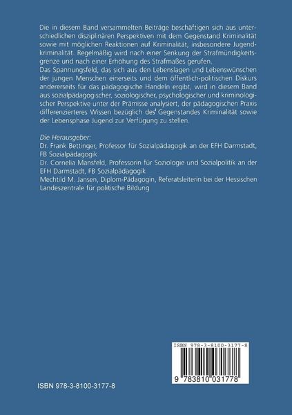 Produktbild: Gef&auml;hrdete Jugendliche?