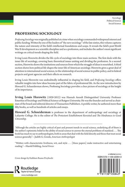 Produktbild: Professing Sociology