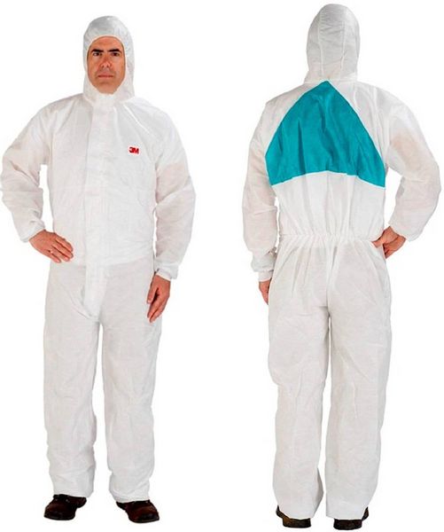 Produktbild: 3M 45203XL Schutzanzug 4520 Kleider-Gr&ouml;&szlig;e=XXXL Wei&szlig;