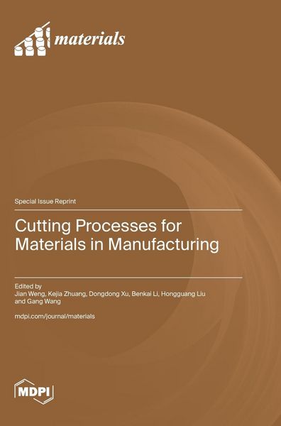 Produktbild: Cutting Processes for Materials in Manufacturing
