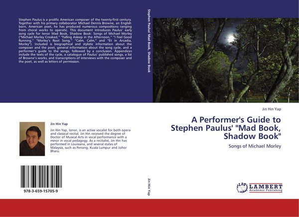 Produktbild: A Performer's Guide to Stephen Paulus' "Mad Book, Shadow Book"