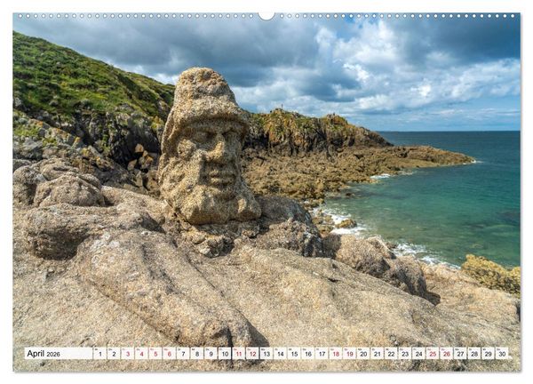 Produktbild: Frankreich - die Bretagne (hochwertiger Premium Wandkalender 2026 DIN A2 quer), Kunstdruck in Hochglanz