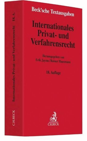 Produktbild: Internationales Privat- und Verfahrensrecht