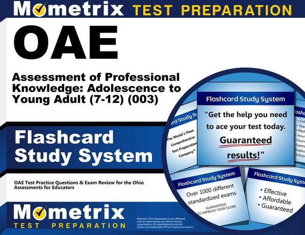 Produktbild: Oae Assessment of Professional Knowledge: Adolescence to Young Adult (7-12) (003) Flashcard Study System