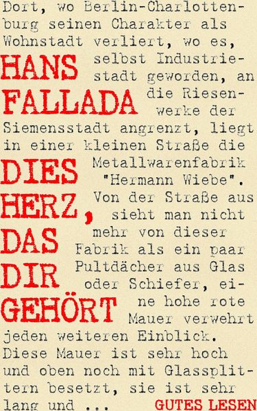 Produktbild: Dies Herz, das dir geh&ouml;rt