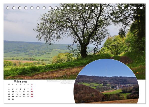 Produktbild: Der Grimmsteig (Tischkalender 2026 DIN A5 quer), CALVENDO Monatskalender