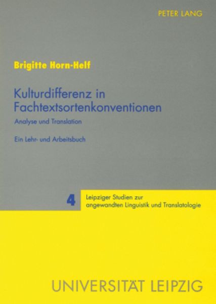 Produktbild: Kulturdifferenz in Fachtextsortenkonventionen