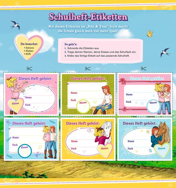 Produktbild: Bibi & Tina: Mein gro&szlig;er Bastelspa&szlig;