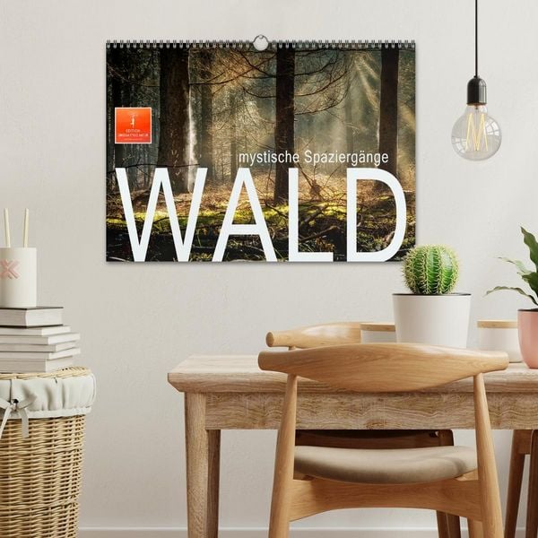 Produktbild: Wald - mystische Spazierg&auml;nge (Wandkalender 2026 DIN A3 quer), CALVENDO Monatskalender