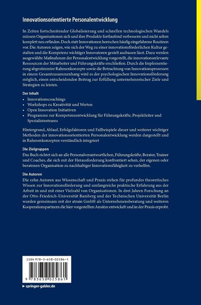 Produktbild: Innovationsorientierte Personalentwicklung