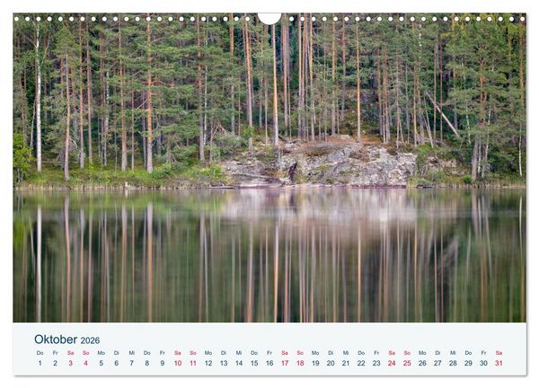 Produktbild: Finnland, Rund um Mikkeli (Wandkalender 2026 DIN A3 quer), CALVENDO Monatskalender