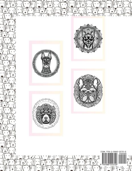 Produktbild: Pupper Mandala Coloring Book