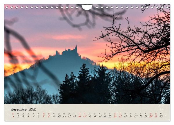 Produktbild: Lieblingsorte in und um T&uuml;bingen (Wandkalender 2026 DIN A4 quer), CALVENDO Monatskalender