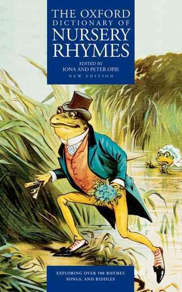 Produktbild: The Oxford Dictionary of Nursery Rhymes