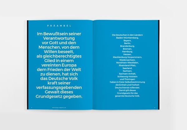 Produktbild: Das Grundgesetz als Magazin - 75 Jahre