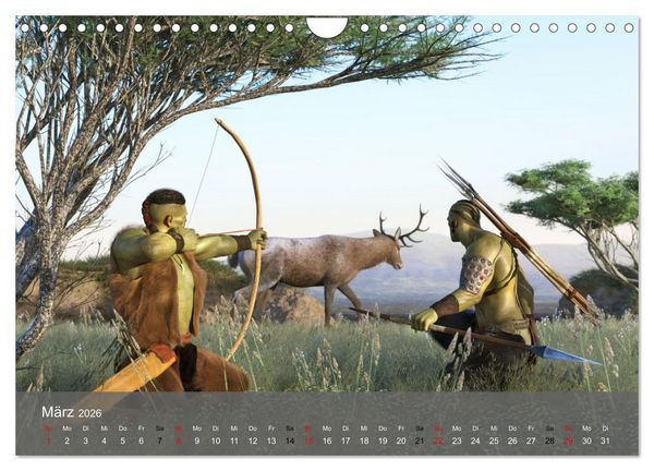 Produktbild: Welt der Orks (Wandkalender 2026 DIN A4 quer), CALVENDO Monatskalender