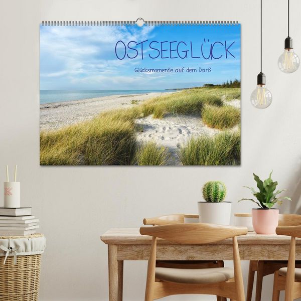 Produktbild: OSTSEEGL&Uuml;CK - Gl&uuml;cksmomente auf dem Dar&szlig; (Wandkalender 2026 DIN A2 quer), CALVENDO Monatskalender