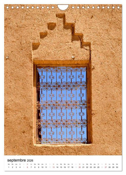 Produktbild: Couleurs MAROC (Calendrier mural 2026 DIN A4 horizontal), CALVENDO calendrier mensuel