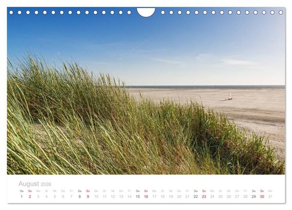 Produktbild: St. Peter-Ording (Wandkalender 2026 DIN A4 quer), CALVENDO Monatskalender