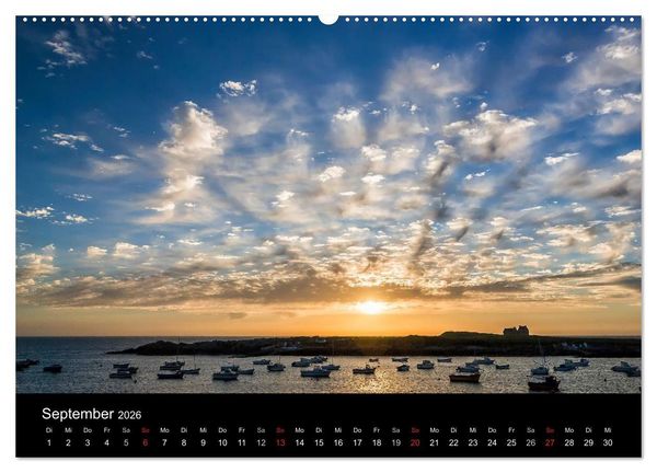 Produktbild: Faszination Meer und Wolken (Wandkalender 2026 DIN A2 quer), CALVENDO Monatskalender