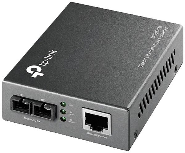 TP-LINK MC200CM 1x SC, LAN Netzwerk-Medienkonverter 1 GBit/s