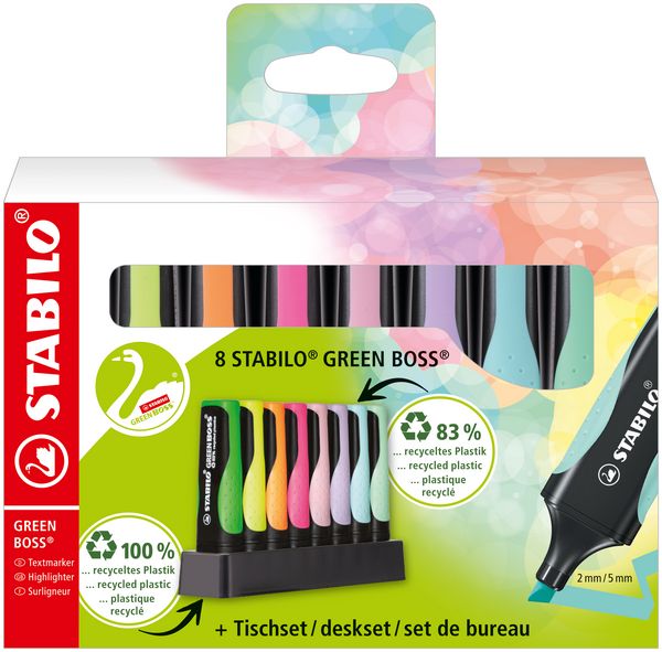 Produktbild: STABILO Textmarker GREEN BOSS