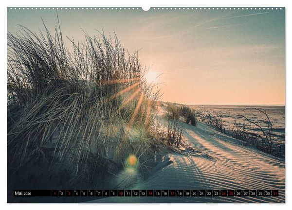 Produktbild: Mein Jahr auf Norderney (Wandkalender 2026 DIN A2 quer), CALVENDO Monatskalender